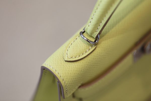 Kelly Mini Epsom Lime (9R) Palladium Hardware - Image 6