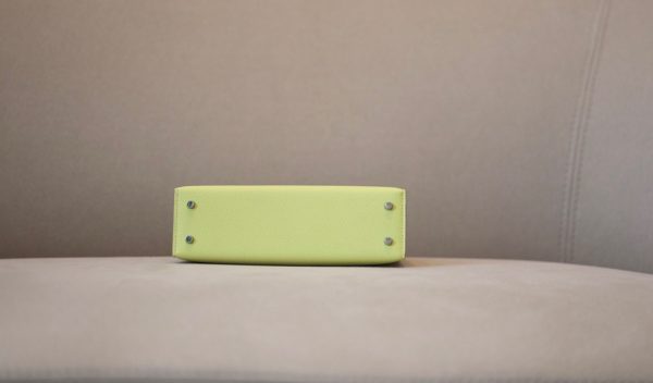 Kelly Mini Epsom Lime (9R) Gold Hardware - Image 13