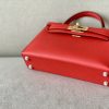Kelly Mini Epsom Bougainviuier (A5) Gold Hardware - Image 6