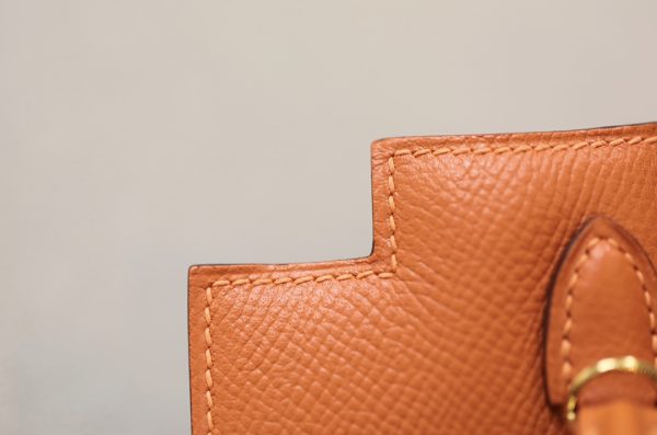 Kelly Mini Epsom Orange (93) Gold Hardware - Image 8