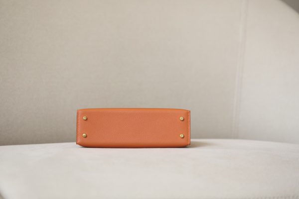 Kelly Mini Epsom Orange (93) Gold Hardware - Image 4