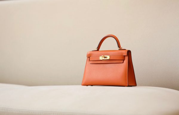 Kelly Mini Epsom Orange (93) Gold Hardware - Image 2