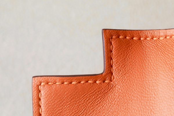 Kelly Mini Epsom Orange (93) Palladium Hardware - Image 8