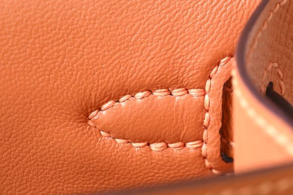 Kelly Mini Epsom Orange (93) Palladium Hardware - Image 7