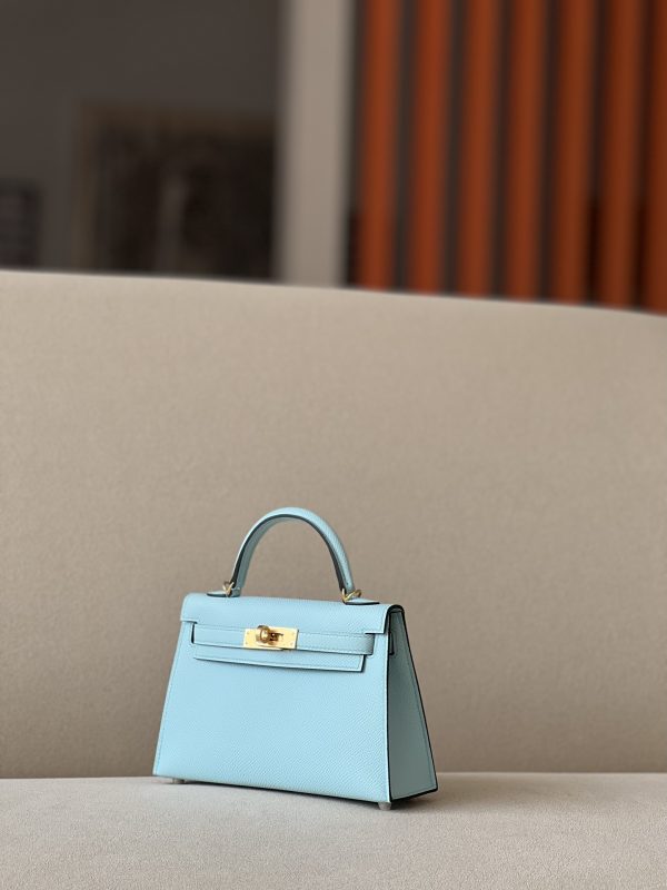Kelly Mini Epsom Bieu Zephyr (U2) Gold Hardware - Image 2
