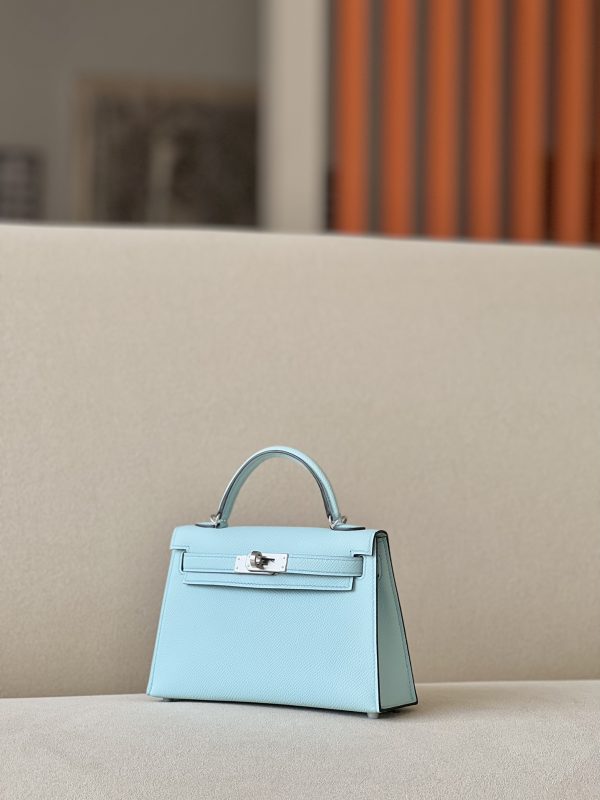 Kelly Mini Epsom Bieu Zephyr (U2) Palladium Hardware - Image 3