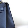 Kelly Mini Epsom Blue Nuit (2Z) Gold Hardware - Image 5