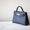 Kelly Mini Epsom Blue Nuit (2Z) Gold Hardware - Image 2