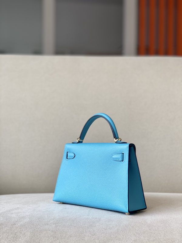 Kelly Mini Epsom Blue du Nord (P3) Gold Hardware - Image 2