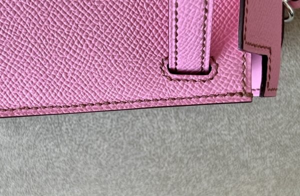 Kelly Mini Epsom Pink (5P) Palladium Hardware - Image 9
