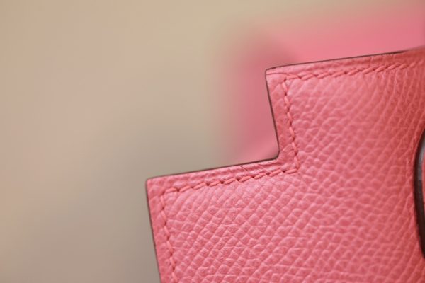 Kelly Mini Epsom Rose Azal¨¦e (8W) Gold Hardware - Image 9