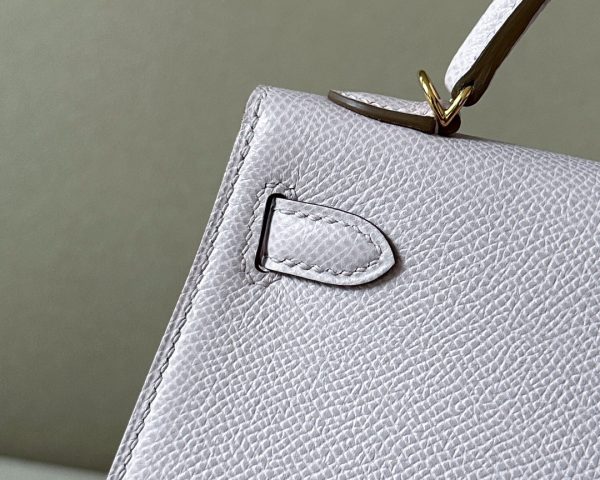 Kelly Mini Epsom Mauve Pale (09) Gold Hardware - Image 10