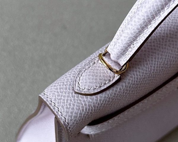 Kelly Mini Epsom Mauve Pale (09) Gold Hardware - Image 8