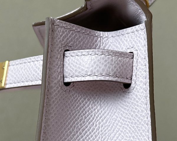 Kelly Mini Epsom Mauve Pale (09) Gold Hardware - Image 6