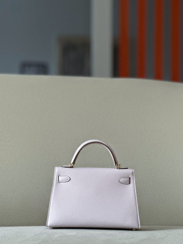 Kelly Mini Epsom Mauve Pale (09) Gold Hardware - Image 2