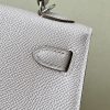 Kelly Mini Epsom Mauve Pale (09) Palladium Hardware - Image 8