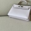 Kelly Mini Epsom Mauve Pale (09) Palladium Hardware - Image 4