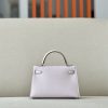 Kelly Mini Epsom Mauve Pale (09) Palladium Hardware - Image 3