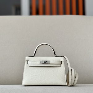 Kelly Mini Epsom Nata (I2) Palladium Hardware