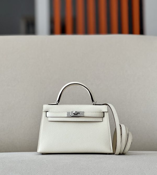Kelly Mini Epsom Nata (I2) Palladium Hardware