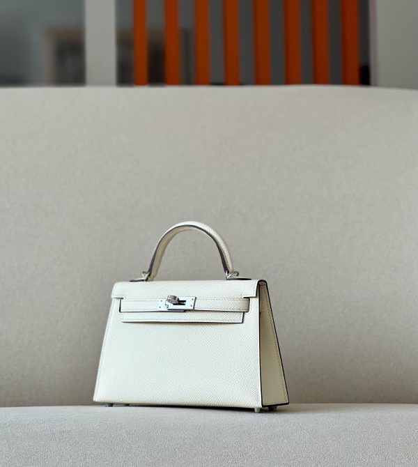 Kelly Mini Epsom Nata (I2) Palladium Hardware - Image 2