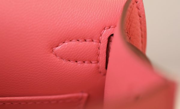 Kelly Mini Epsom Rose Jeipur (T5) Gold Hardware - Image 10