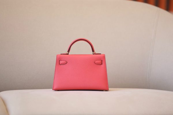 Kelly Mini Epsom Rose Jeipur (T5) Gold Hardware - Image 3