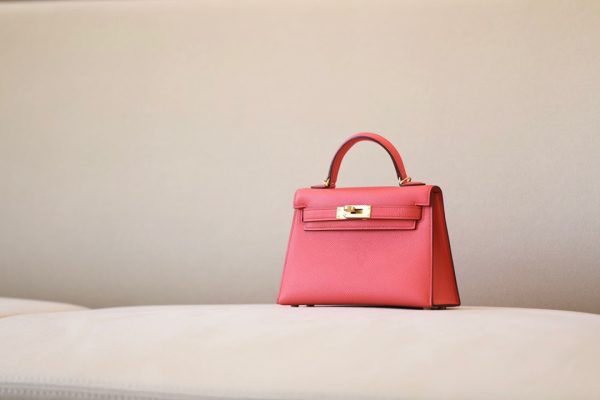 Kelly Mini Epsom Rose Jeipur (T5) Gold Hardware - Image 2