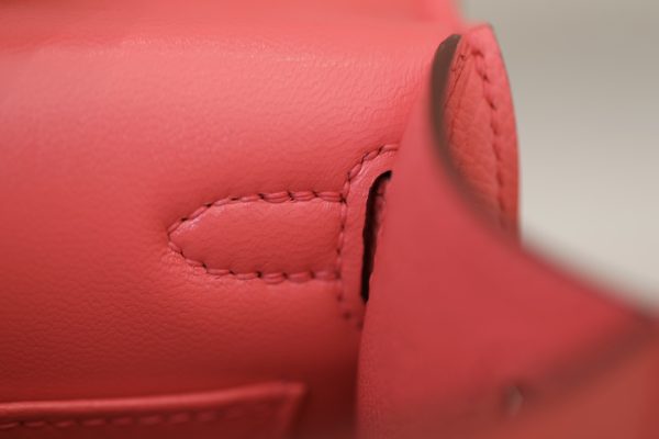 Kelly Mini Epsom Rose Jeipur (T5) Palladium Hardware - Image 7
