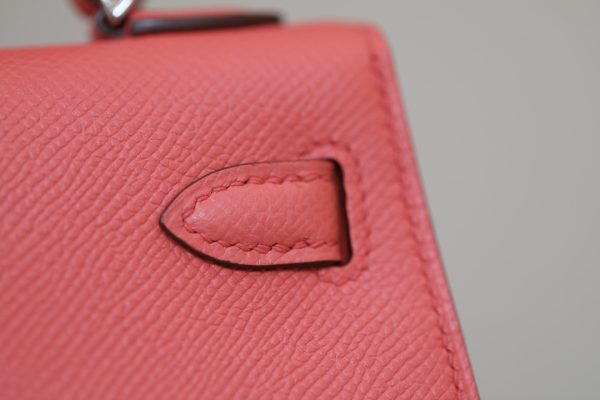 Kelly Mini Epsom Rose Jeipur (T5) Palladium Hardware - Image 6