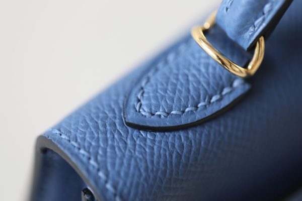 Kelly Mini Epsom Bleu Izmir (7W) Gold Hardware - Image 10