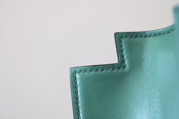 Kelly Mini Epsom Vert Vertigo (U4) Palladium Hardware - Image 5