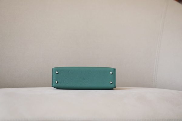 Kelly Mini Epsom Vert Vertigo (U4) Palladium Hardware - Image 4