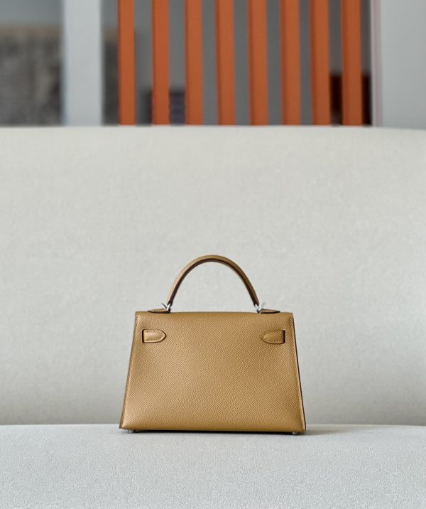 Kelly Mini Epsom Sesame (2S) Palladium Hardware - Image 2