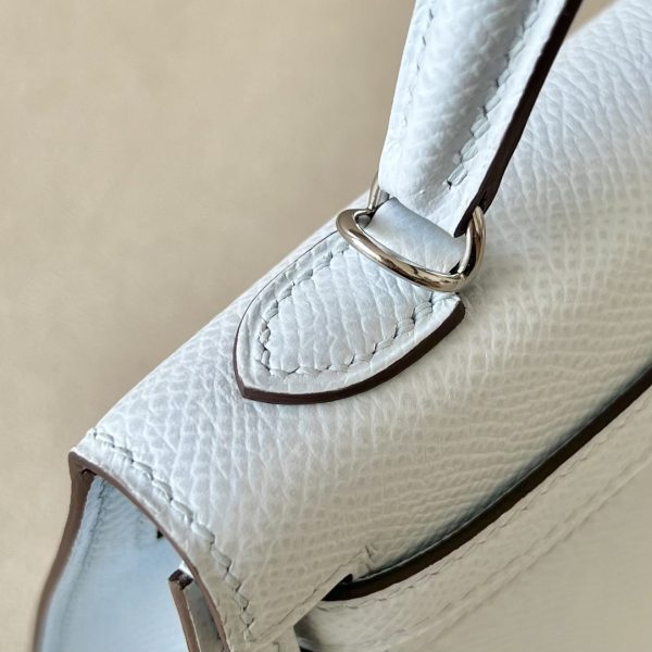 Kelly Mini Epsom Blue Pale (08) Palladium Hardware - Image 7