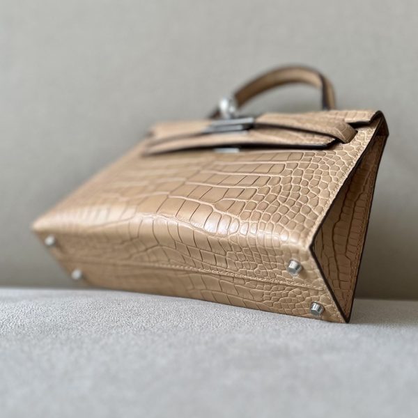 Kelly Mini Alligator Mimosa (M9) Palladium Hardware - Image 9