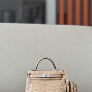 Kelly Mini Alligator Mimosa (M9) Palladium Hardware
