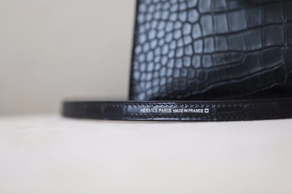 Kelly Mini Alligator Nior (89) Palladium Hardware - Image 7