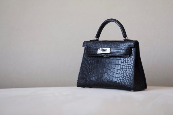Kelly Mini Alligator Nior (89) Palladium Hardware - Image 2