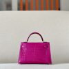 Kelly Mini Alligator Rose Sheherazade (J5) Gold Hardware - Image 3