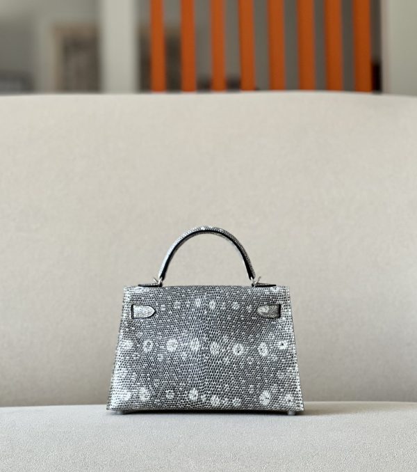 Kelly Mini Lizard Ombre (1B) Palladium Hardware - Image 3