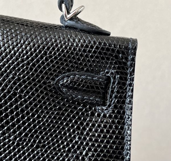Kelly Mini Lizard Nior (89) Palladium Hardware - Image 8