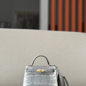 Kelly Mini Lizard Ombre (1B) Gold Hardware
