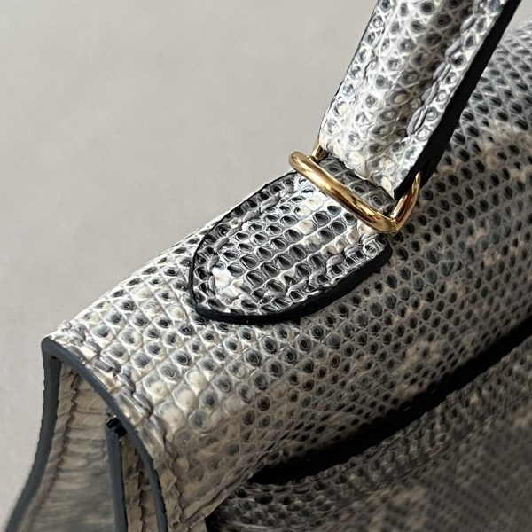 Kelly Mini Lizard Ombre (1B) Gold Hardware - Image 8