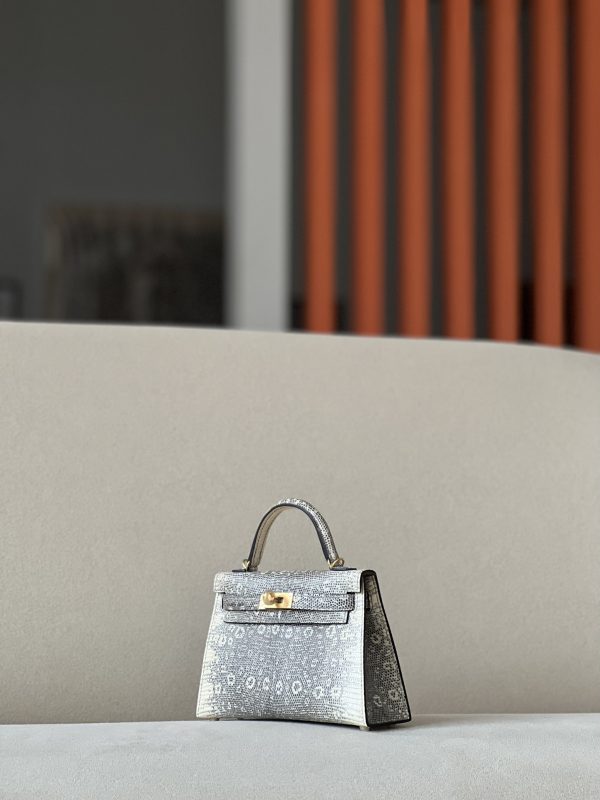 Kelly Mini Lizard Ombre (1B) Gold Hardware - Image 2