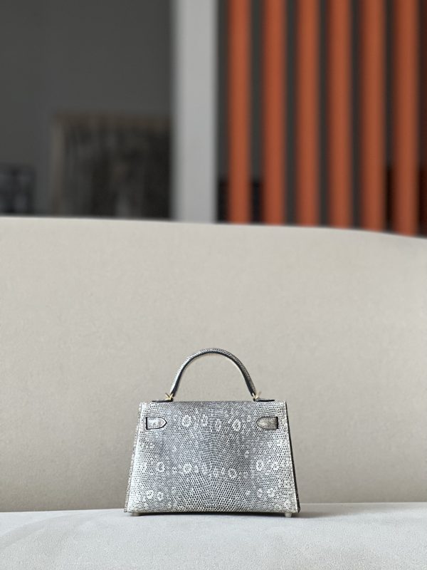 Kelly Mini Lizard Ombre (1B) Gold Hardware - Image 3