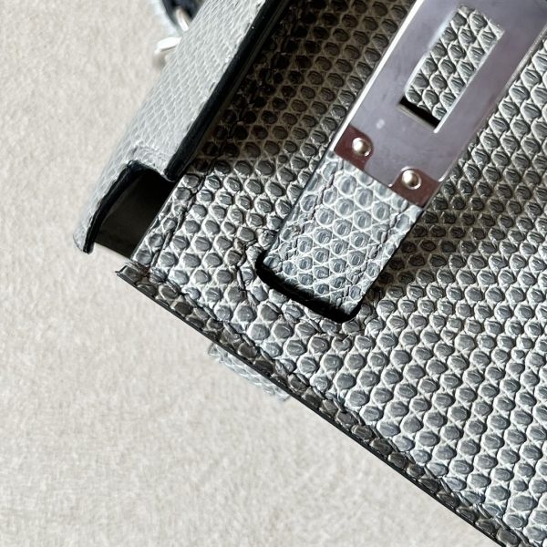 Kelly Mini Lizard Ardoise (85) Palladium Hardware - Image 10