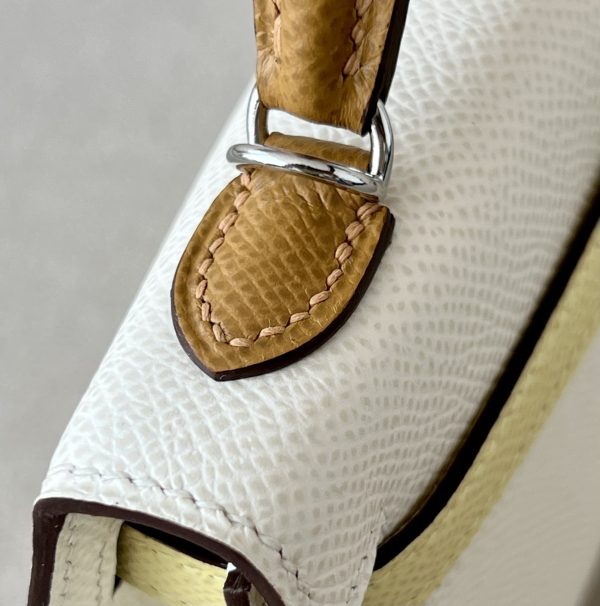 Kelly Mini HSS Epsom Nata(I2), Sesame(2S) And Jaune Poussin(1Z) Palladium Hardware - Image 10
