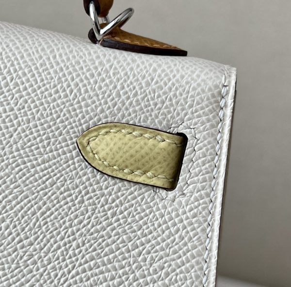Kelly Mini HSS Epsom Nata(I2), Sesame(2S) And Jaune Poussin(1Z) Palladium Hardware - Image 8