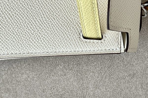Kelly Mini HSS Epsom Nata(I2), Sesame(2S) And Jaune Poussin(1Z) Palladium Hardware - Image 5